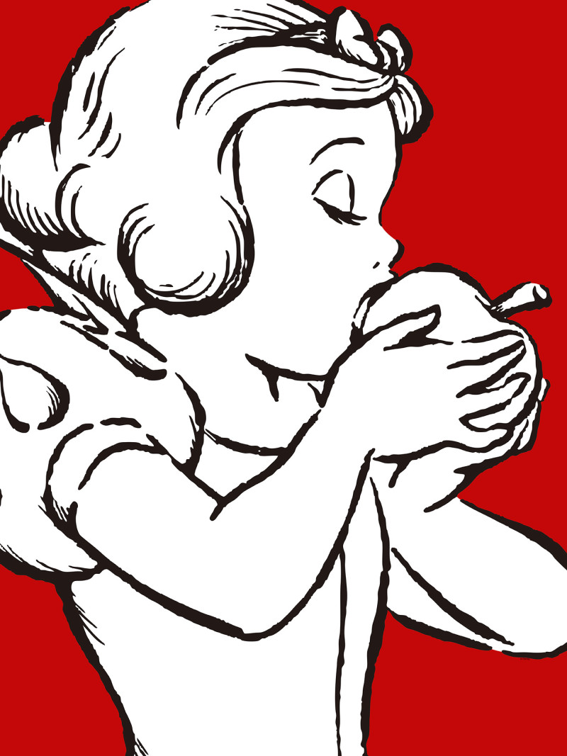 Snow White Apple Bite - red - Thumbnail View 1