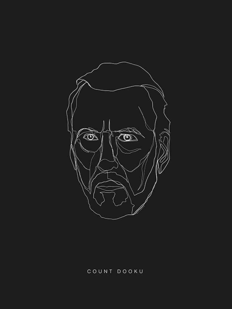 Star Wars Lines Dark Side Dooku - Thumbnail View 1