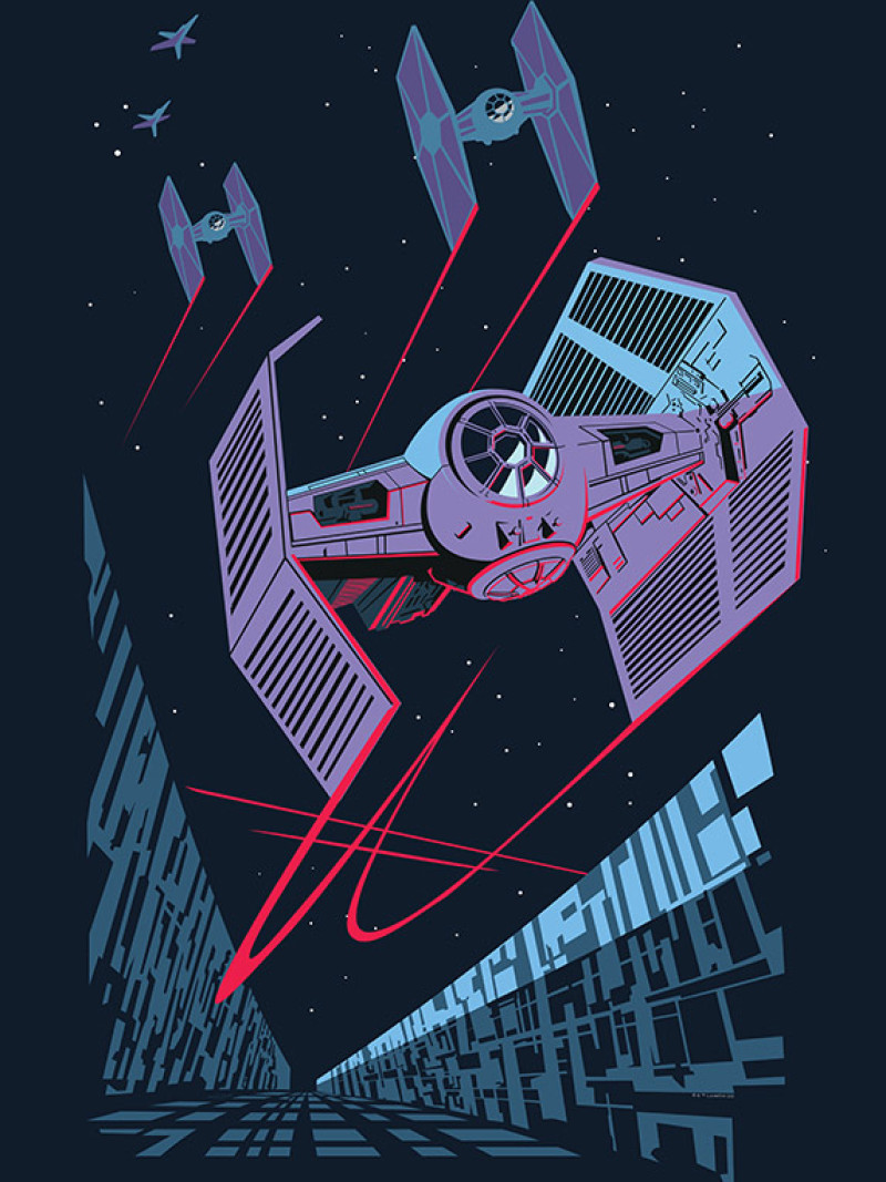 Star Wars Classic Vector TIE-Fighter - Thumbnail View 1
