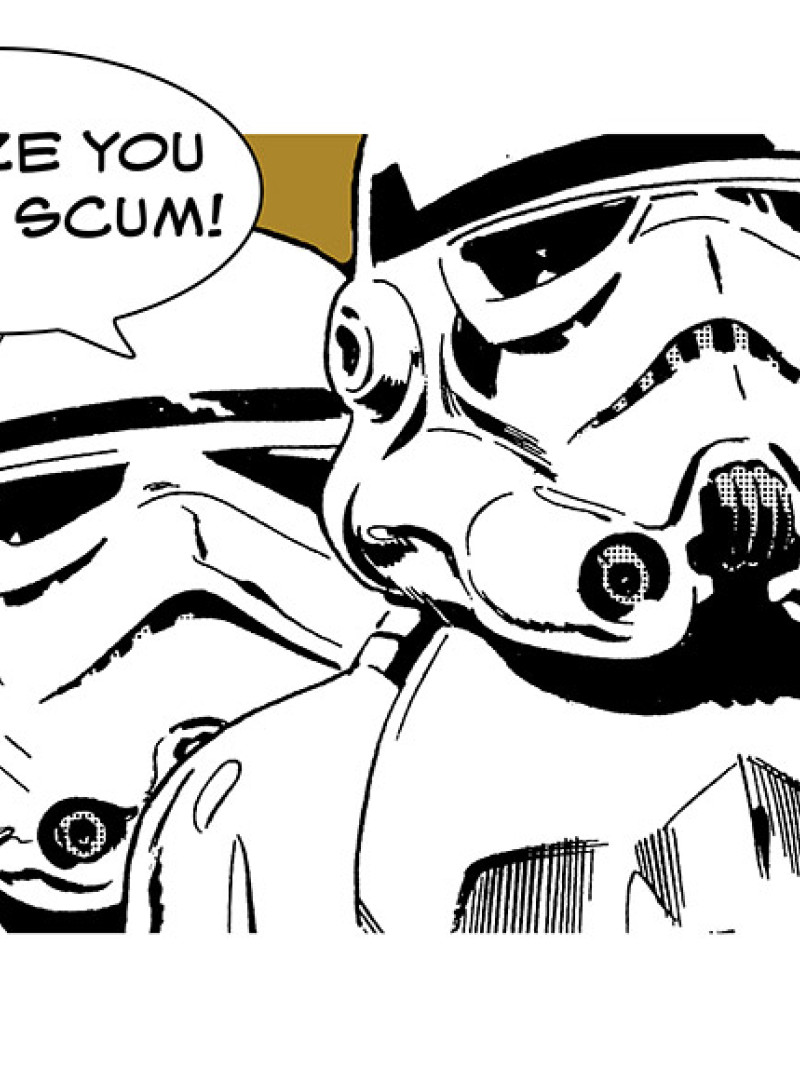 Star Wars Classic Comic Quote Stormtrooper - Thumbnail View 1