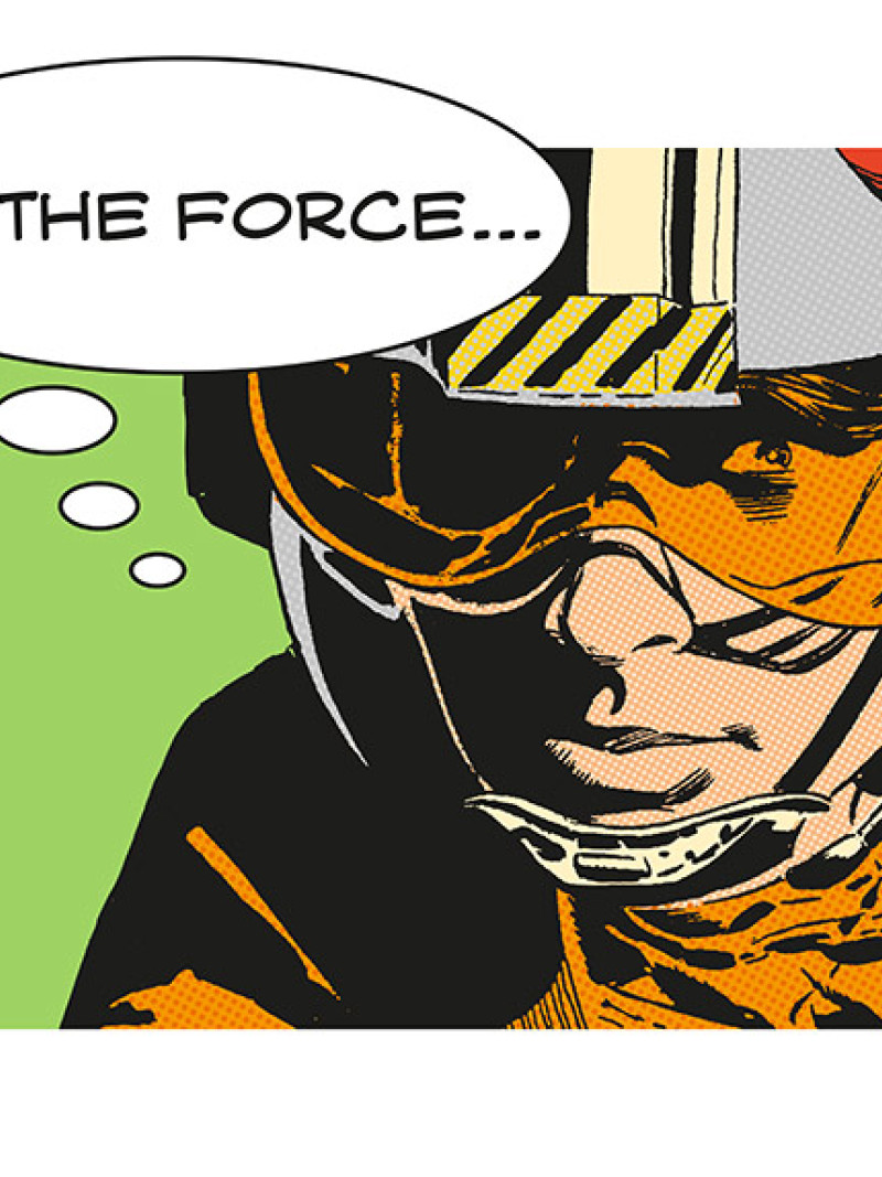 Star Wars Classic Comic Quote Luke - Thumbnail View 1