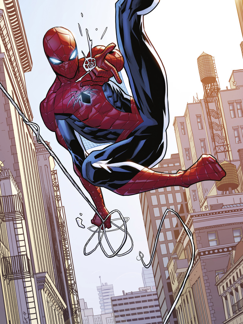 Marvel Spider-Man Swinging - Thumbnail View 1