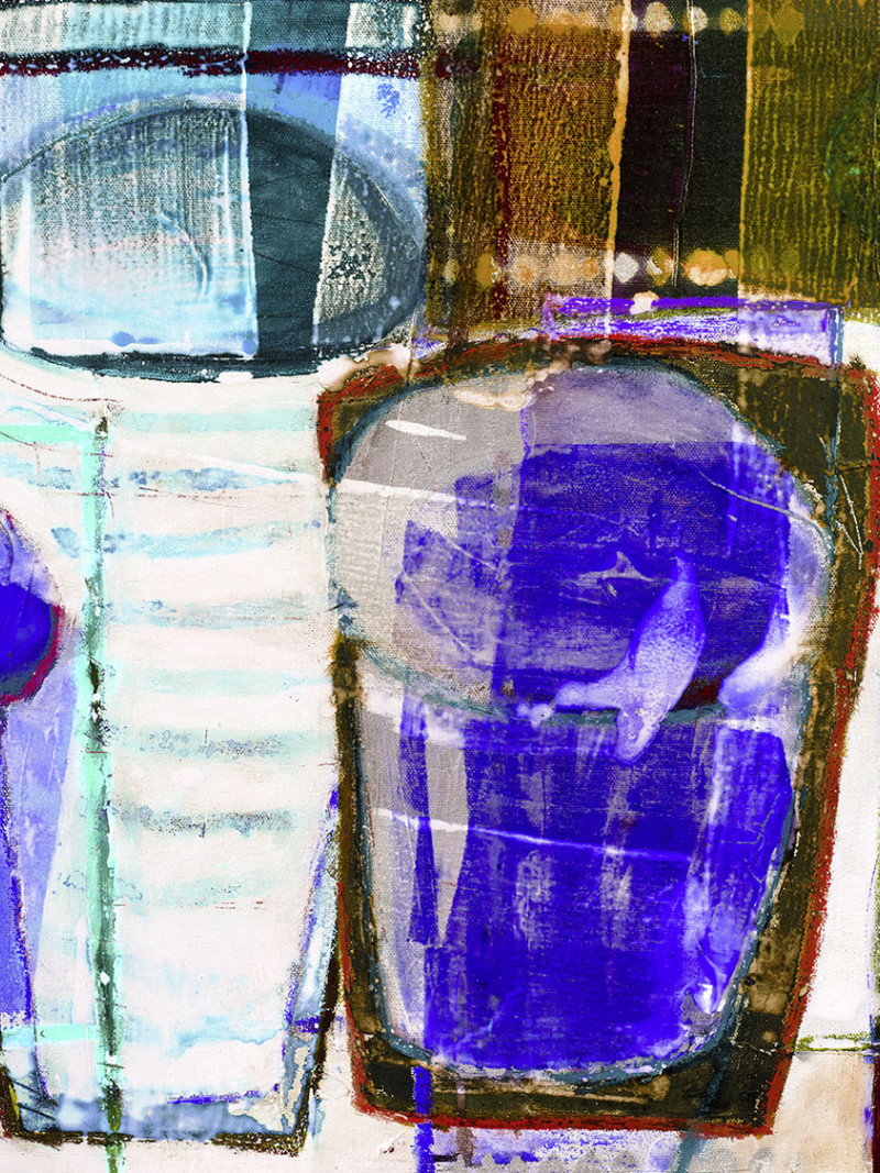 Drinks Spilling yellow-blue - Thumbnail View 1