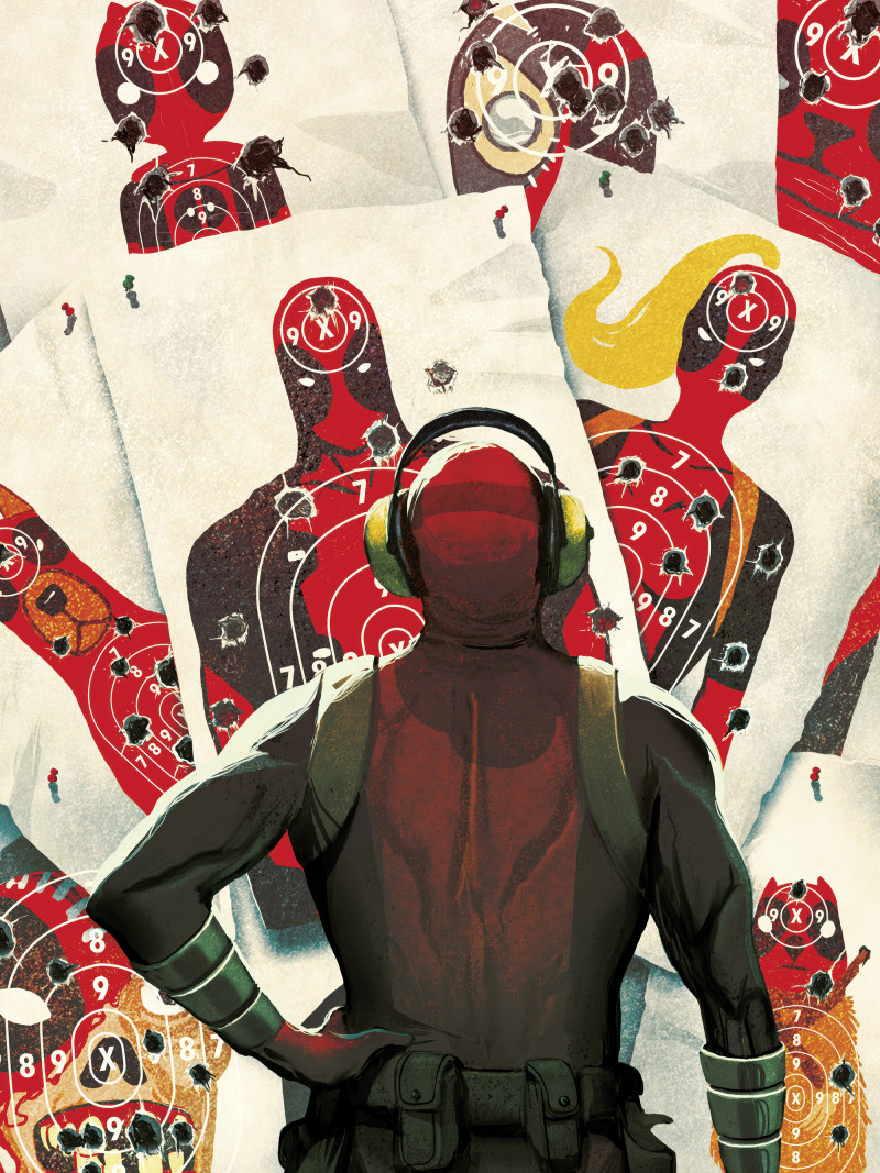 Marvel Deadpool Target Shooting - Thumbnail View 1