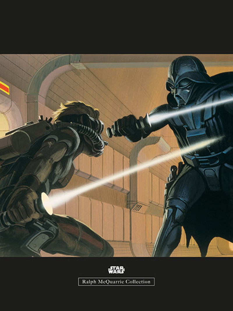Star Wars Classic RMQ Vader Luke Hallway - Thumbnail View 1
