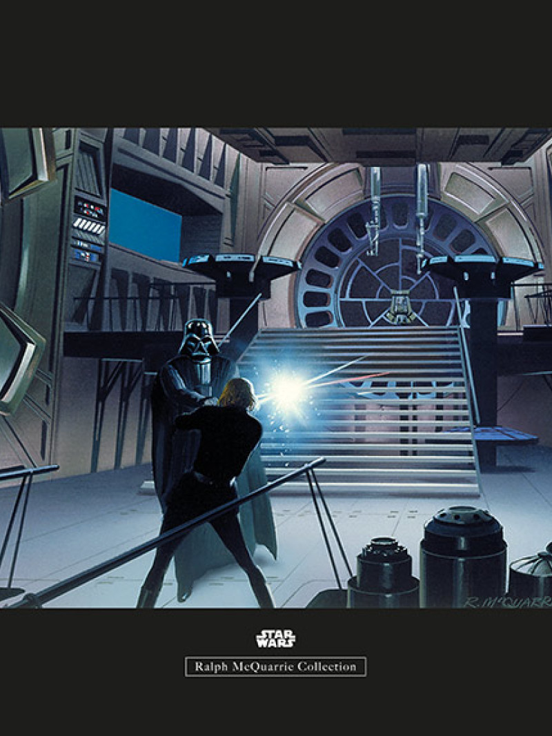 Star Wars Classic RMQ Vader Luke Throneroom - Thumbnail View 1