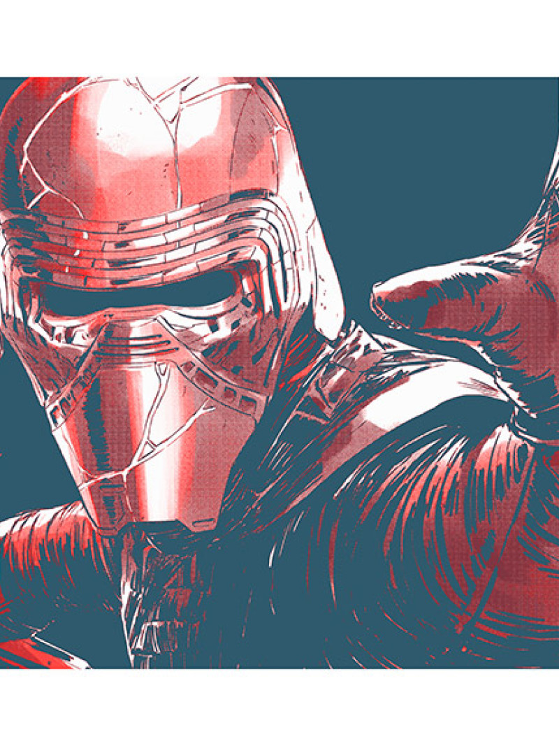 Star Wars Faces Kylo - Thumbnail View 1