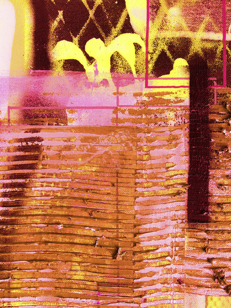 Rhombus Hiding yellow-pink - Thumbnail View 1