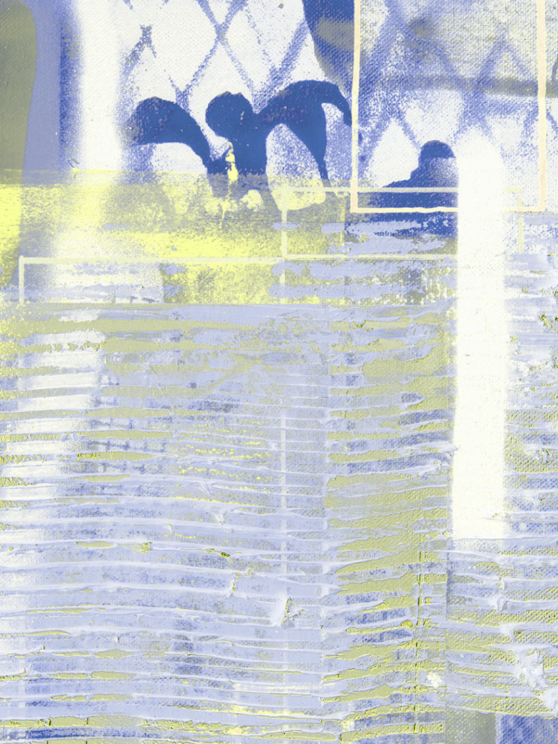 Rhombus Hiding yellow-blue - Thumbnail View 1