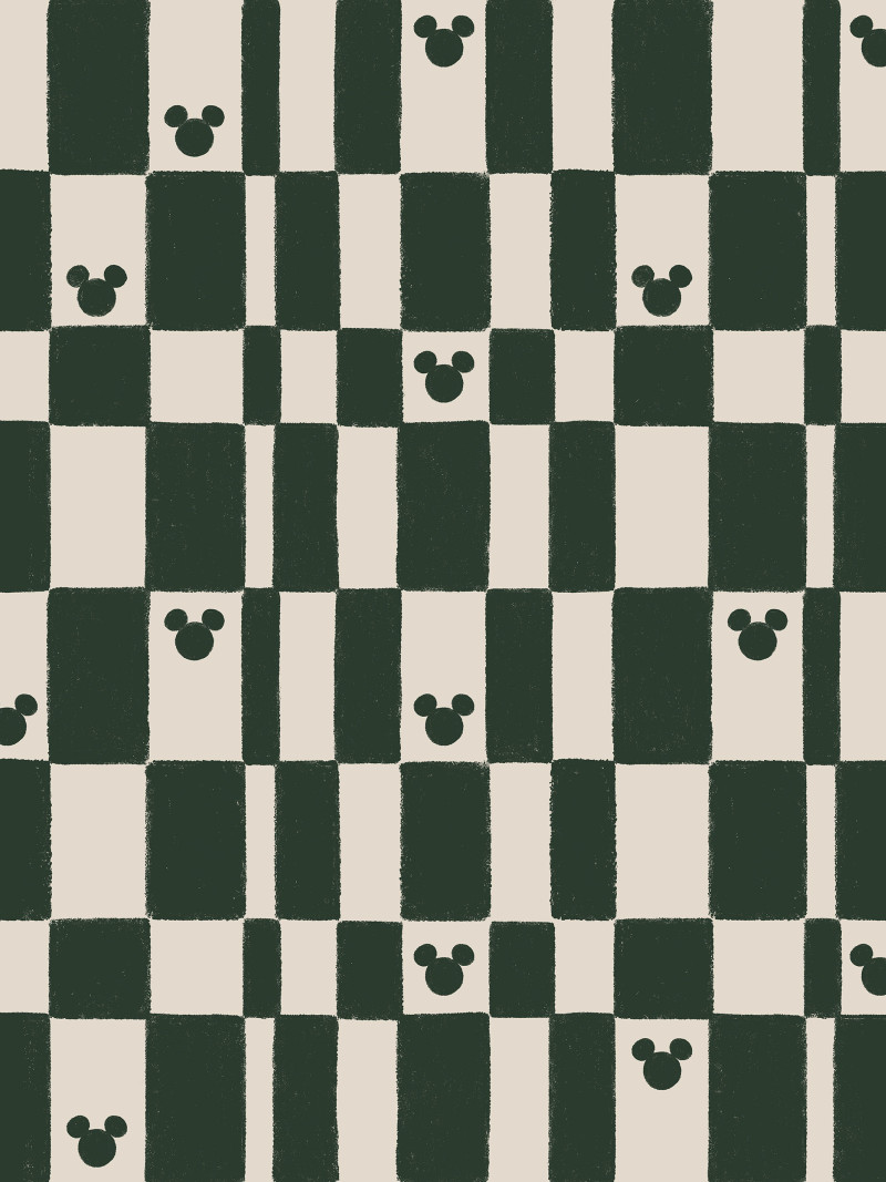 Disney Mickey Mouse Green Chess - Thumbnail View 1