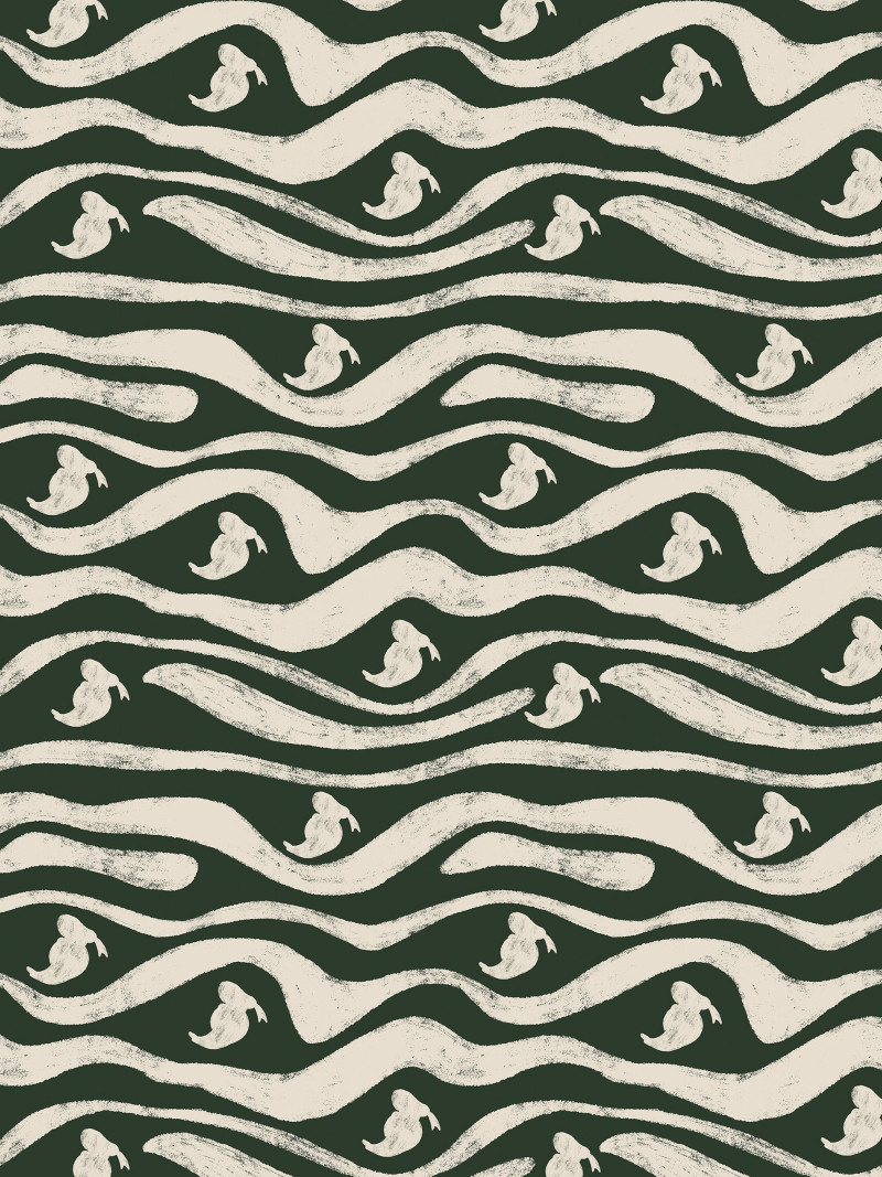 Disney Donald Duck Green Waves - Thumbnail View 1