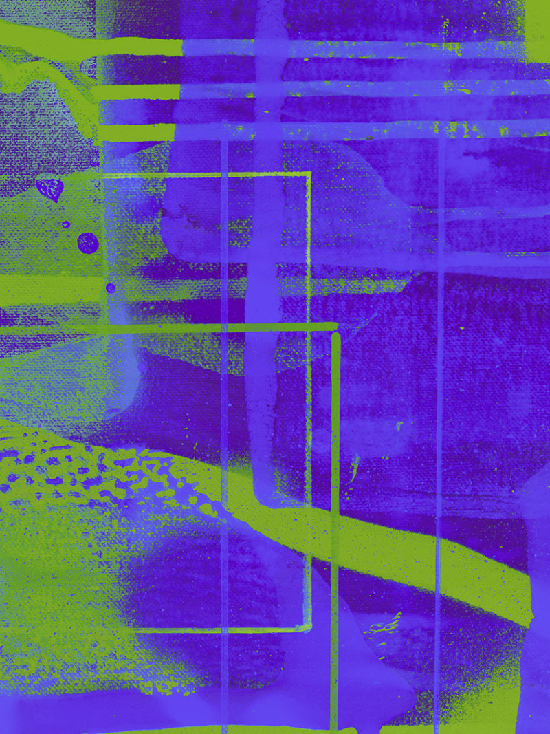 Columns Hanging blue - Thumbnail View 1