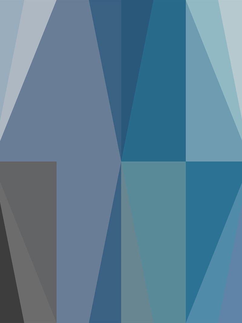 Gem Stone Rhombus blue-black - Thumbnail View 1