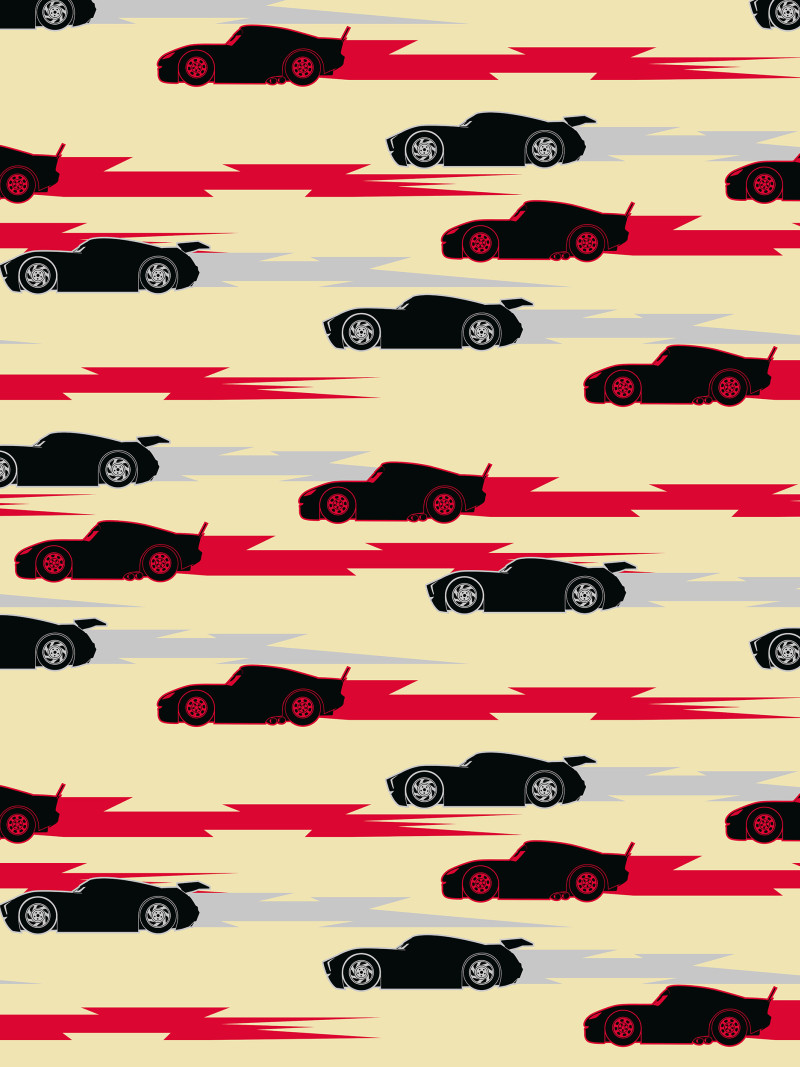 Disney and Pixar Cars Pattern - Thumbnail View 1