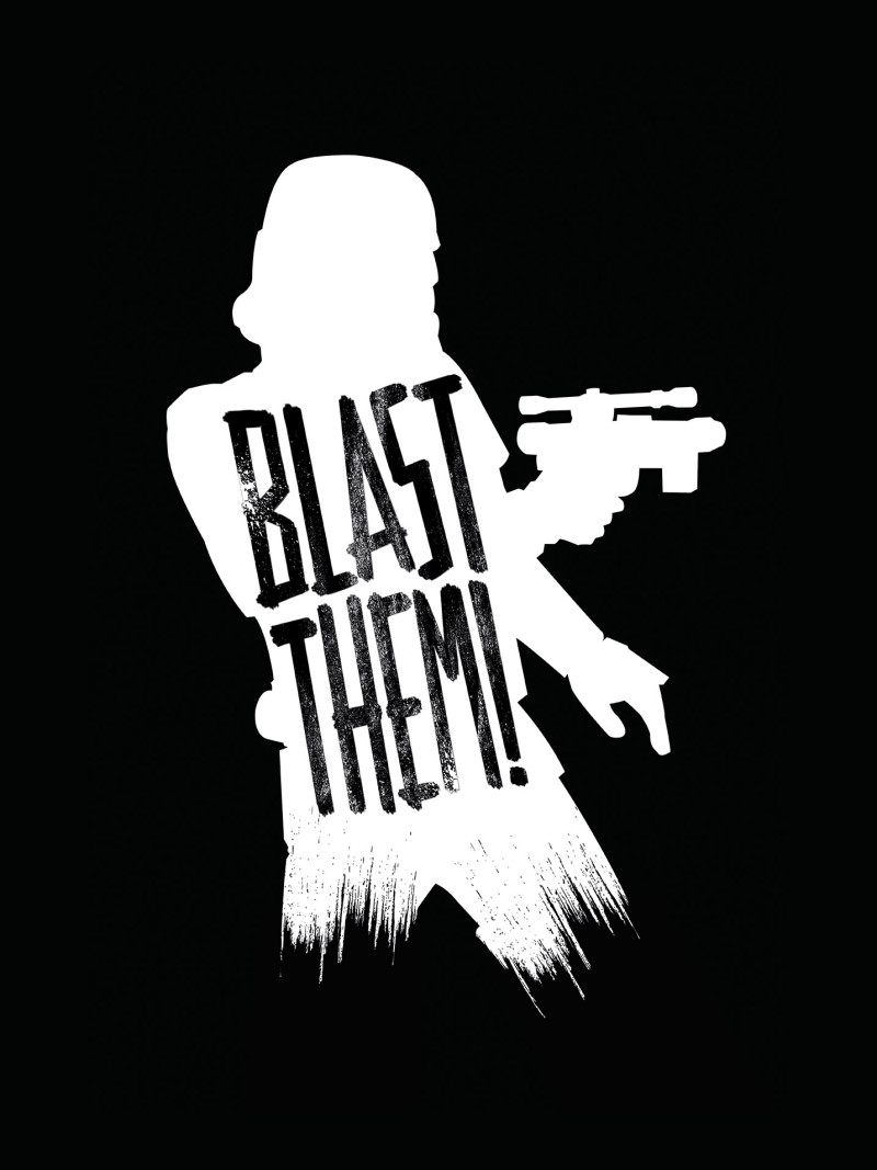 Star Wars Silhouette Quotes Stormtrooper - Thumbnail View 1