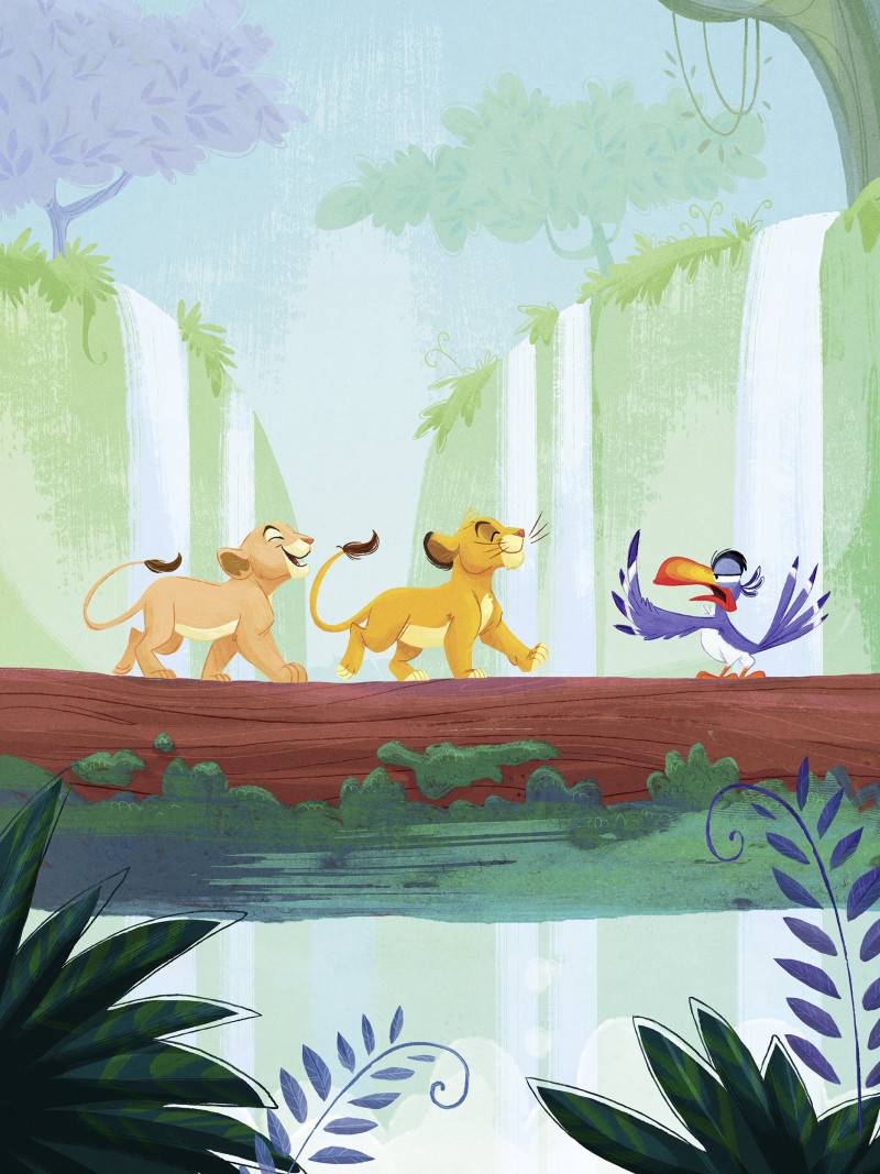 Disney The Lion King Classic Waterfall - Thumbnail View 1