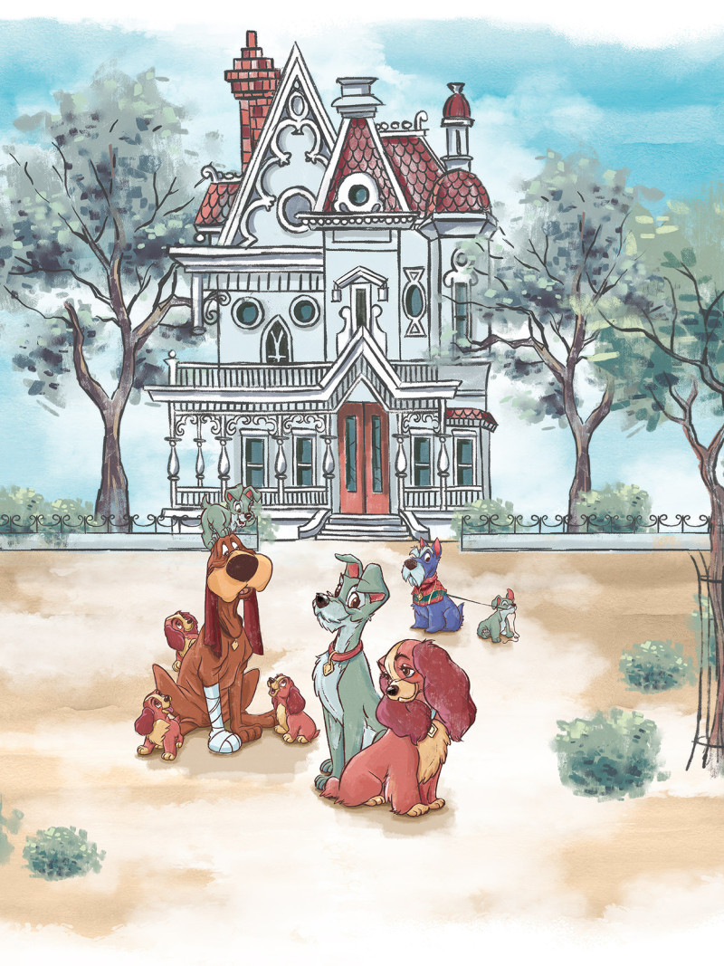 Disney Lady and the Tramp Sweet Home - Thumbnail View 1