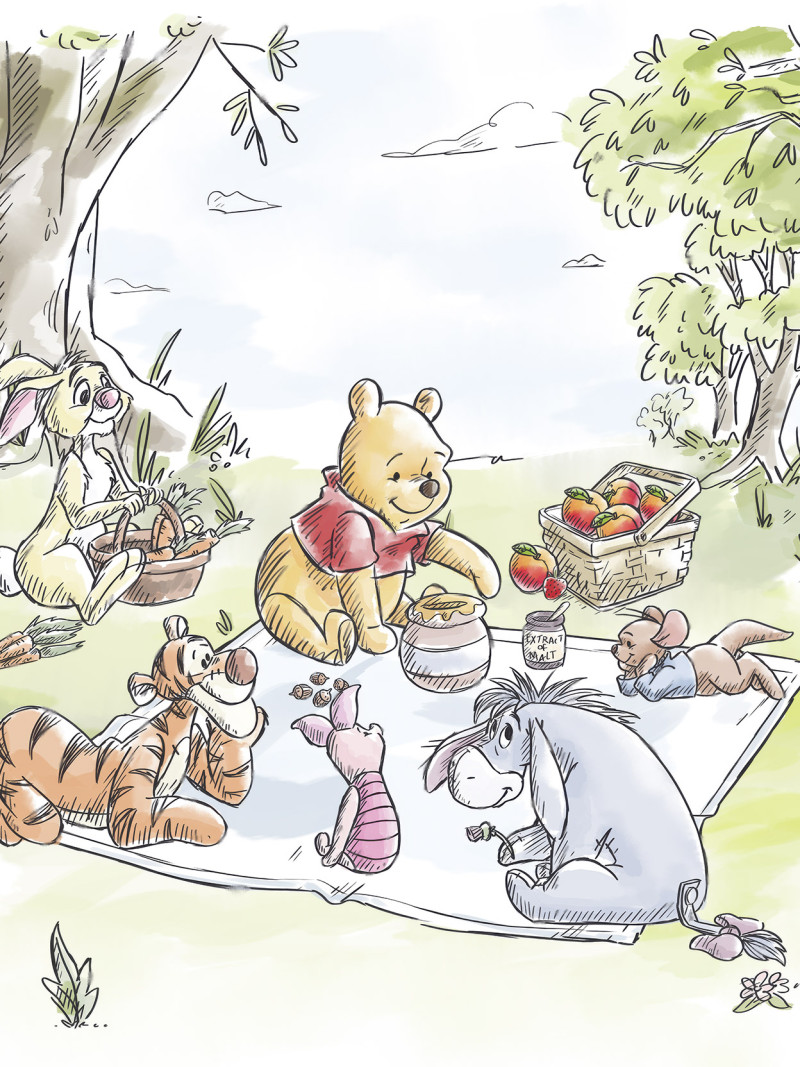 Disney Winnie the Pooh Nice for Picnics - Thumbnail View 1