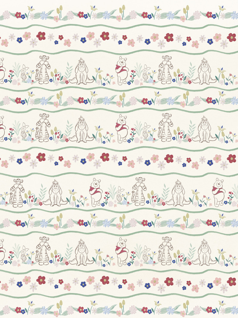 Disney Winnie the Pooh Friends in Garden - Thumbnail View 1