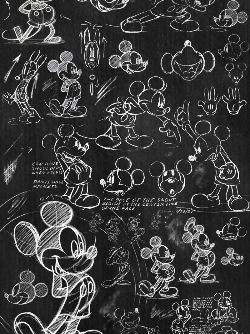 Mickey - Chalkboard - Thumbnail View 1
