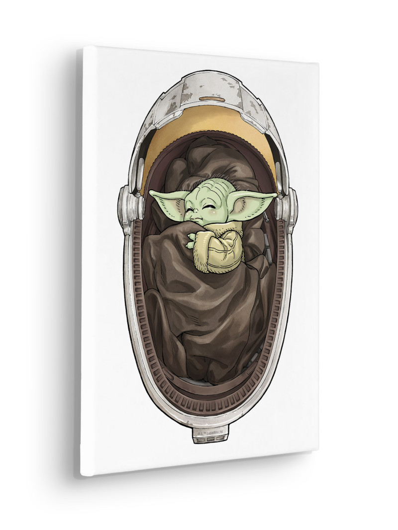 Star Wars The Mandalorian Grogu Sleeping - Thumbnail View 1