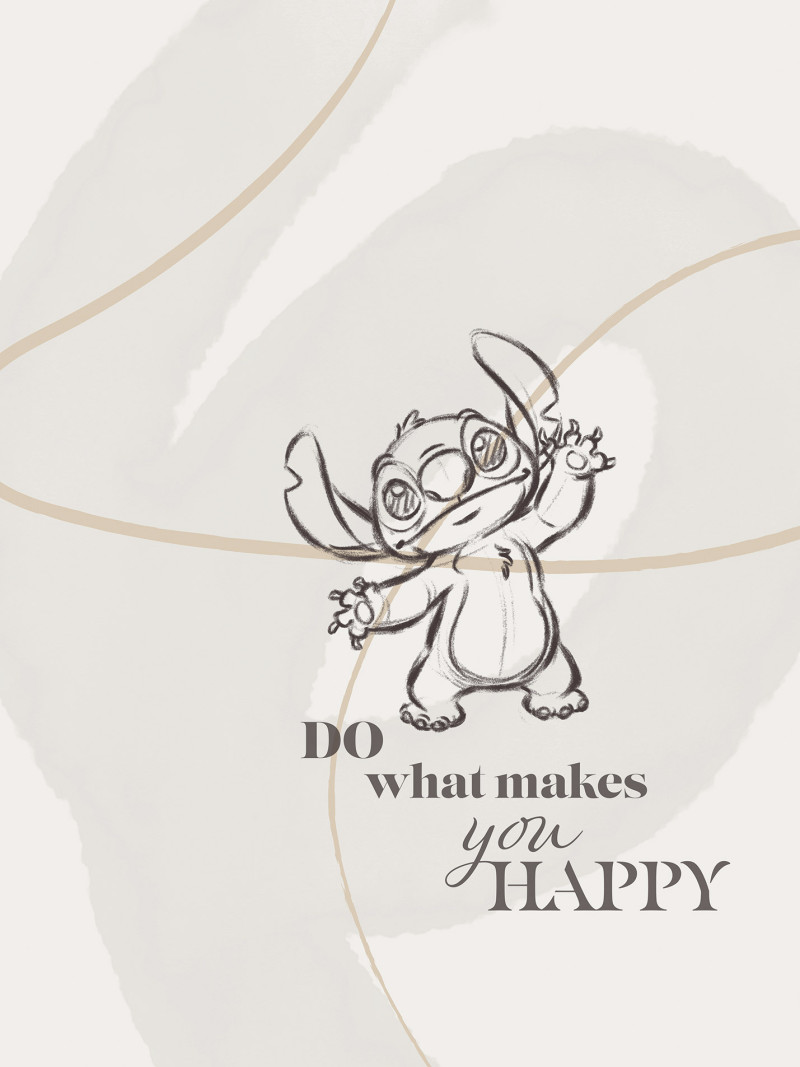 Disney Lilo and Stitch Do What Makes You Happy - Thumbnail View 1
