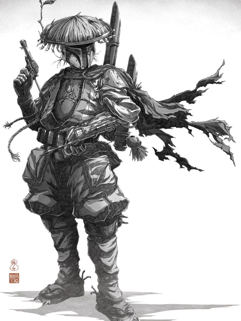 Star Wars Vision Samurai Bounty Hunter - Thumbnail View 1