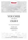 Komar Voucher 150€
