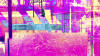 Alleys Rainy pink-yellow - View 1