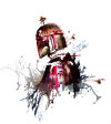 Star Wars Watercolor Boba Fett - View 1
