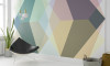 Gem Stone Kite green-brown-rose - View 1