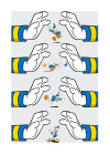 Donald Duck Hands