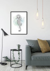 Sea Horse Watercolor