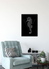 Sea Horse Black