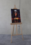 Star Wars Darth Vader Flaming - View 1
