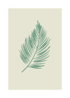 Winter Tropics Black Panther Palm Leaf