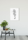 Sea Horse White