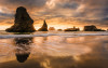 Golden Stacks - View 1