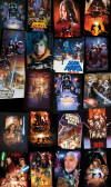 Star Wars Posters Collage