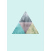 Triangles Top Blue