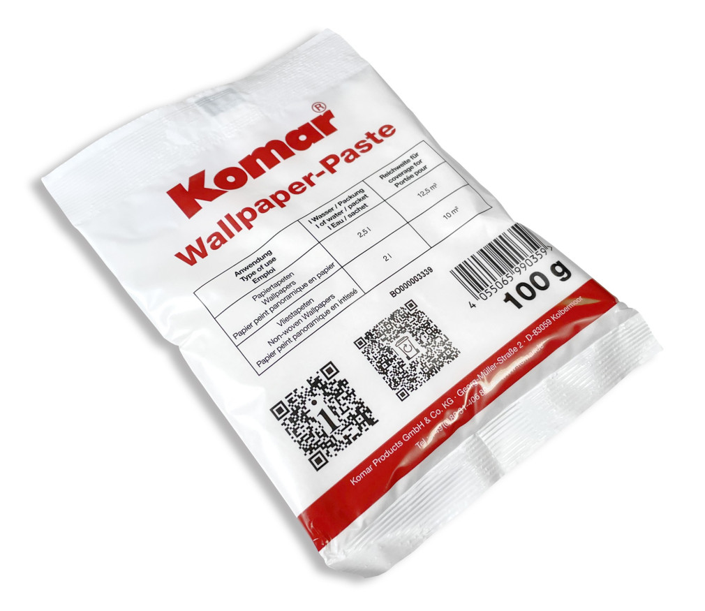 Komar nonwoven wallpaper paste (100g) Perfect adhesion