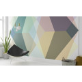 Gem Stone Kite green-brown-rose - Thumbnail View 1