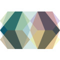 Gem Stone Kite green-brown-rose - Thumbnail View 1