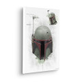 Star Wars Boba Fett Helmet Sketch - Thumbnail View 1