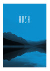 Word Lake Hush Blue
