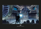 Star Wars Classic RMQ Vader Luke Throneroom