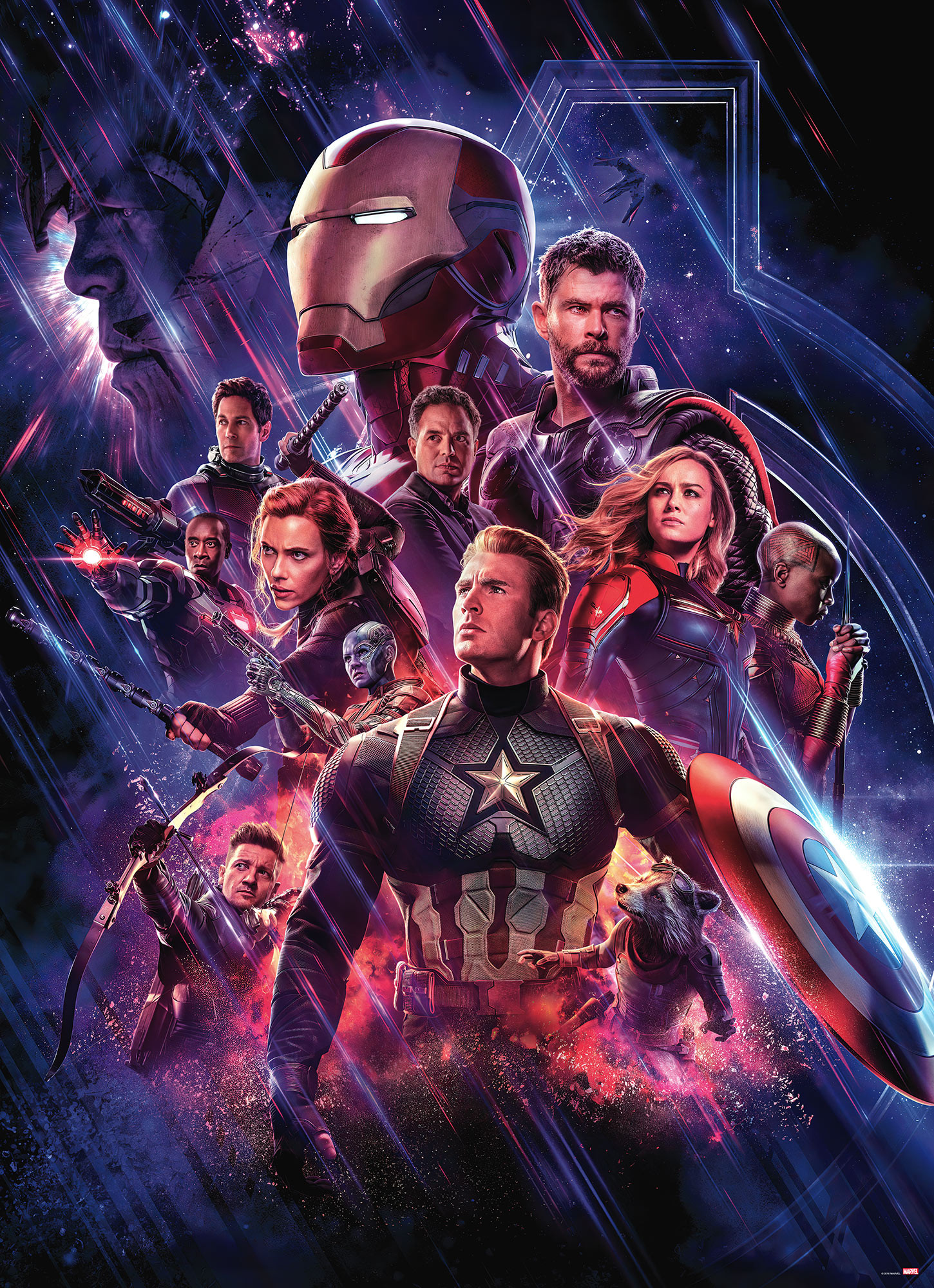Photomurals  Photomural on paper Avengers Endgame Movie Poster by Komar®