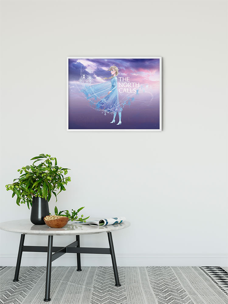 Art print Frozen Elsa The North Calls with / without frame by