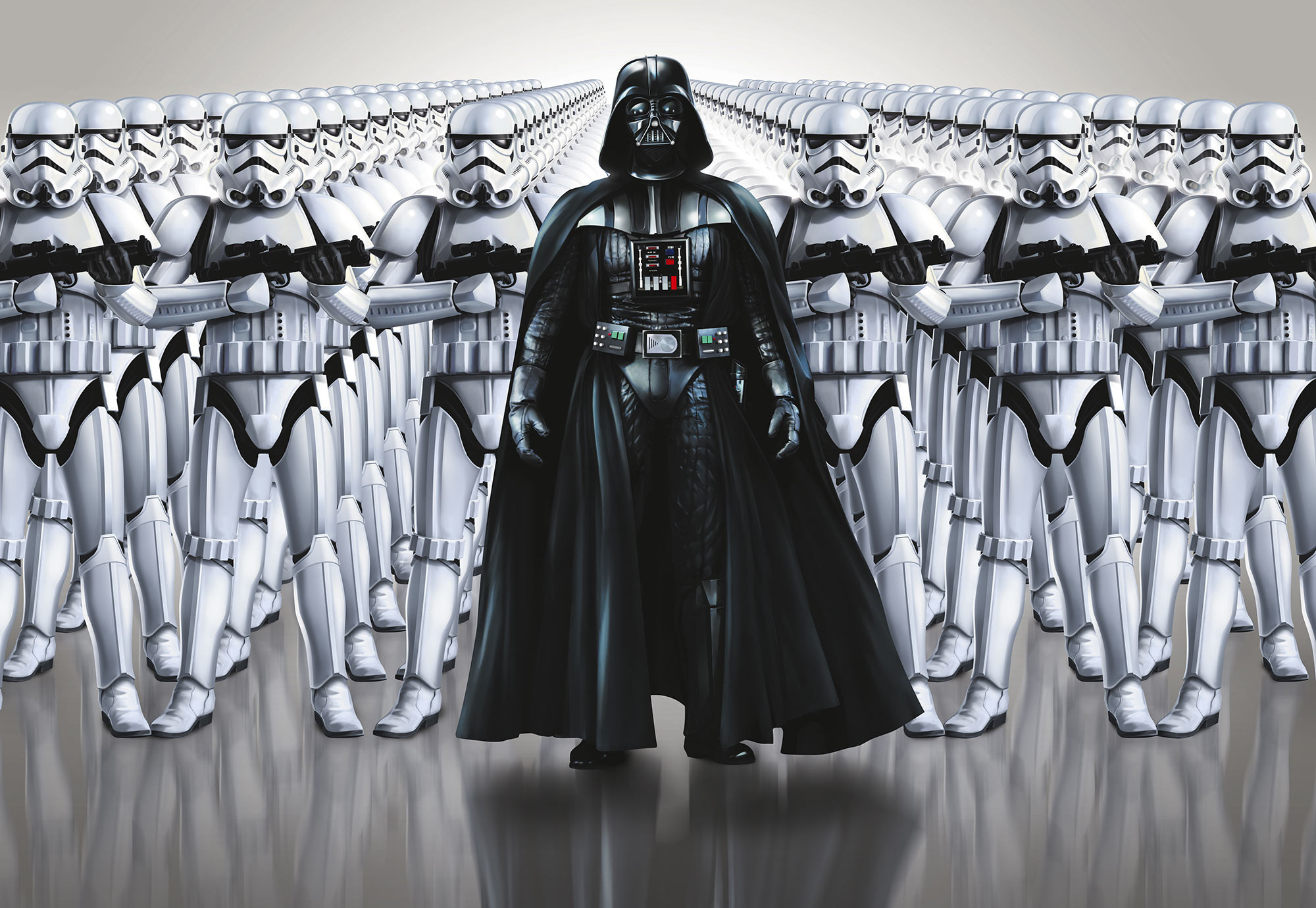 Komar Star Wars Darth Vader Collage Wallpaper Mural, Vinyl, Multi - View #3