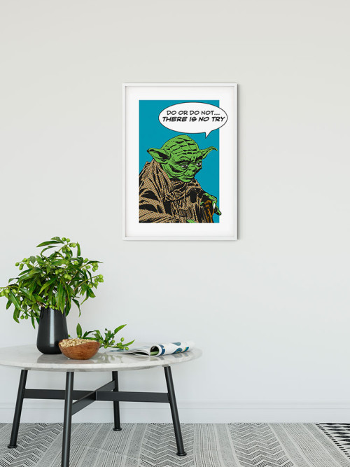Star Wars Classic Comic Quote Yoda - Slider Item - View 1